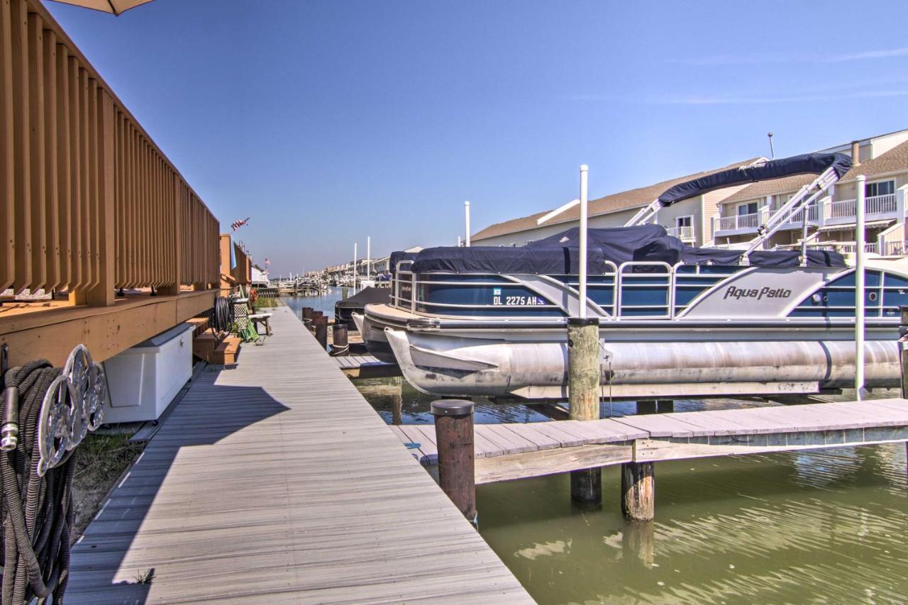 Airy Ocean City Condo On Canal Front With Deck! Exterior foto